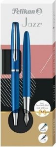Pelikan Pióro wieczne Jazz Noble Elegance + długopis Blue 1