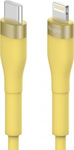 Kabel USB Ringke USB-C - Lightning 2 m Żółty (187757067) 1