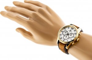 Zegarek Perfect ZEGAREK MĘSKI PERFECT CH01L - CHRONOGRAF (zp354c) 5
