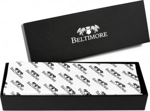 Piórnik Beltimore Etui na długopisy pojemne czerwone skórzane Beltimore G91 11