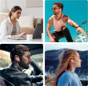 Słuchawki Choetech BH-T08 białe 8