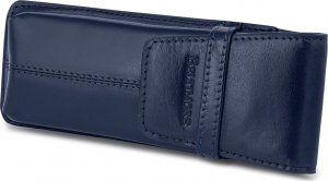 Piórnik Beltimore Piórnik Skórzany etui na pióro granatowe Beltimore J03 4