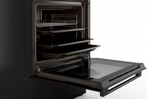 Grill elektryczny Bosch Bosch Cooker HLN39A060U Hob type Induction, Oven type Electric, Black, Width 60 cm, Grilling, Red LED, 66 L, Depth 60 cm 5