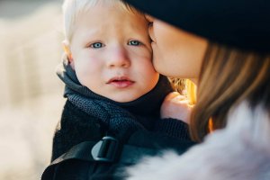 LennyLamb Nosidełko LennyLamb LennyUpGrade - Pawi Ogon - Pitch Black Regulowane 4