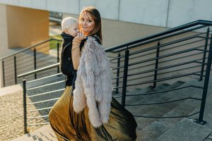 LennyLamb Nosidełko LennyLamb LennyUpGrade - Pawi Ogon - Pitch Black Regulowane 6