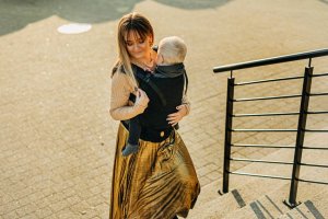 LennyLamb Nosidełko LennyLamb LennyUpGrade - Pawi Ogon - Pitch Black Regulowane 8