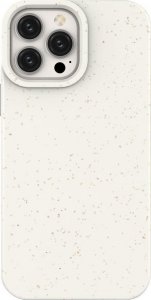 Hurtel Eco Case etui iPhone 14 Pro Max silikonowy degradowalny pokrowiec białe 1