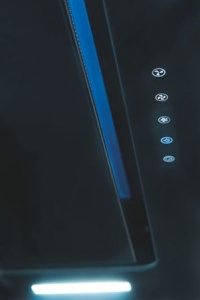 Okap Berg NAS RTV AGD Okap podszafkowy BERG MAESTRO BLACK 75 2