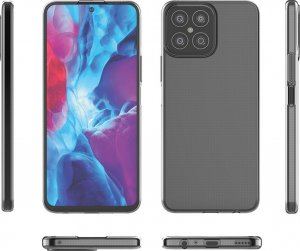 Hurtel Ultra Clear 0.5mm etui Honor X8 cienki pokrowiec przezroczyste 3