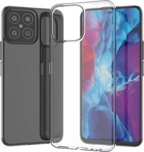 Hurtel Ultra Clear 0.5mm etui Honor X8 cienki pokrowiec przezroczyste 4