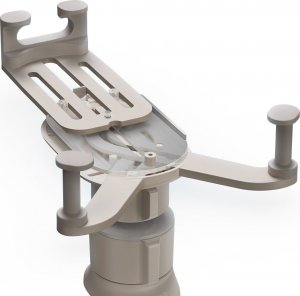 Baseus Baseus Stable Series uchwyt samochodowy na kratkę wentylacyjną nawiew szary (SUWX020002) 3