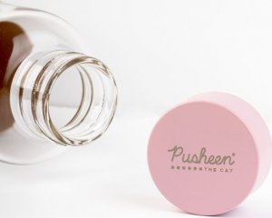 Pusheen Pusheen - Butelka na wodę ze szkła 500 ml 5