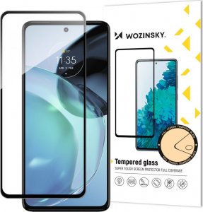 Wozinsky Wozinsky Full Glue Tempered Glass szkło hartowane Motorola Moto G72 9H na cały ekran z czarną ramką 1