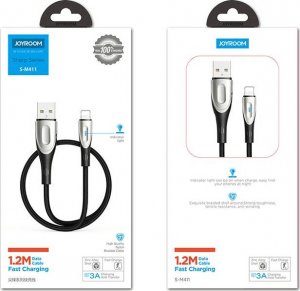 Kabel USB Joyroom USB-A - Lightning 1.2 m Czarny (JYR587) 9