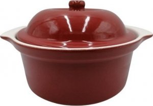Sola Ceramiczne Naczynie Do Zapiekania Serwowania 0,75l Ceramiczny Pojemnik z Pokrywką Do Przystawek 1