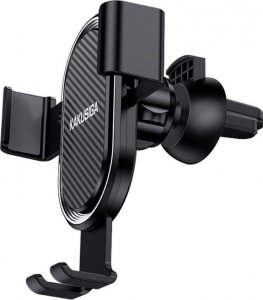 Kaku Grawitacyjny Uchwyt Samochodowy do Kratki Nawiewu / Wentylacyjnej Kakusiga KSC-588A czarny 6