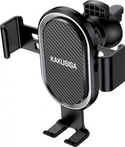 Kaku Grawitacyjny Uchwyt Samochodowy do Kratki Nawiewu / Wentylacyjnej Kakusiga KSC-588A czarny 7
