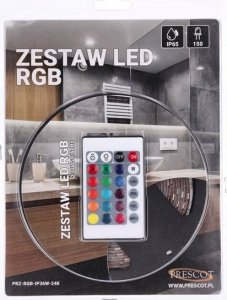 Taśma LED Prescot Prescot PRZ-RGB-IP36W-24K Taśma LEDZestaw RGB 1x36W/LED biały. 1