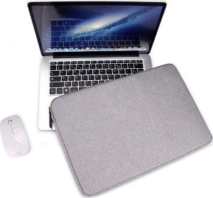 Torba Alogy Alogy Torba Etui na laptopa Wsuwka do 13.3 cala Szara uniwersalny 2