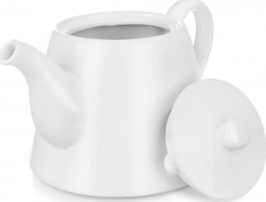 Orion Dzbanek porcelanowy z uchwytem i pokrywką do kawy herbaty biały LUNA 2 l 4