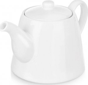 Orion Dzbanek porcelanowy z uchwytem i pokrywką do kawy herbaty biały LUNA 2 l 6