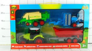 Dromader TRAKTOR+MASZYNY ROLNICZE W PUDEŁKU 1