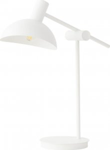 Lampa stołowa Sigma Biała lampa stojąca Artis na szafkę nocną do sypialni 1