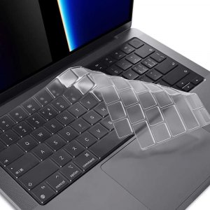 Alogy Alogy Nakładka ochronna osłona na klawiaturę do Apple Macbook Air 13 2022 M2 A2681 Przezroczysta uniwersalny 3