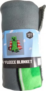 Jerry Fabrics Koc dziecięcy polarowy Minecraft 100x150 kocyk 3