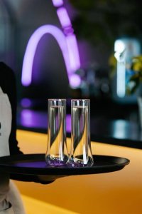 Vialli Design Komplet 2 kieliszków do szampana z podwójną ścianką Soho 140 ml 8906 5