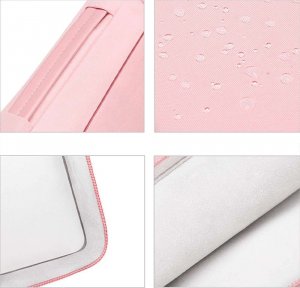 Torba Alogy Alogy Torba na laptopa, MacBook'a do 13.3 cala 360 etui pokrowiec ochronny Różowa uniwersalny 3