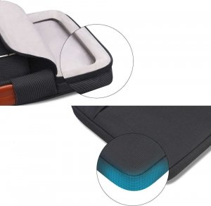 Torba Alogy Alogy Torba na laptopa, MacBook'a do 13.3 cala 360 etui pokrowiec ochronny Czarna uniwersalny 3