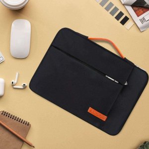 Torba Alogy Alogy Torba na laptopa, MacBook'a do 13.3 cala 360 etui pokrowiec ochronny Czarna uniwersalny 6