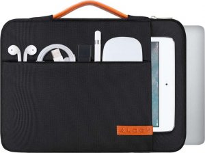 Torba Alogy Alogy Torba na laptopa, MacBook'a do 13.3 cala 360 etui pokrowiec ochronny Czarna uniwersalny 7