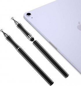 Rysik Alogy Alogy Rysik 2w1 pojemnościowy dotykowy do ekranu telefonu tabletu Czarny uniwersalny 13