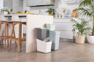 Kosz na śmieci Curver do segregacji biały (136/343-3) 4