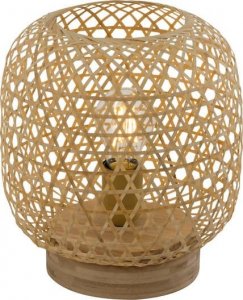 Lampa stołowa Globo Stojąca lampa Mirena 15367T na komodę bambus beżowa 1