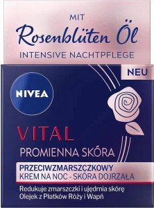 Nivea Vital Promienna Skóra Przeciwzmarszczkowy krem na noc 50ml 1