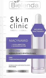 Bielenda Skin Clinic Professional Niacynamid maseczka normalizująco-rewitalizująca 8g 1