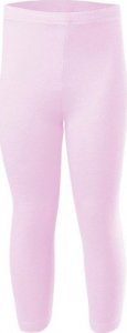 RENNWEAR Legginsy z nogawką 3/4 sportowe damskie męskie dziecięce bawełniane różowy 158 cm / XS 1