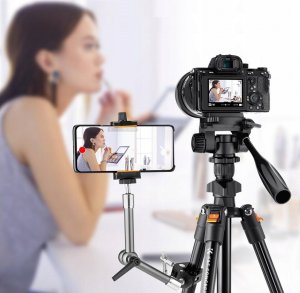 Statyw Kf Statyw do Aparatu + Głowica Video Panorama K&F / KF09.115 / K234A0 2