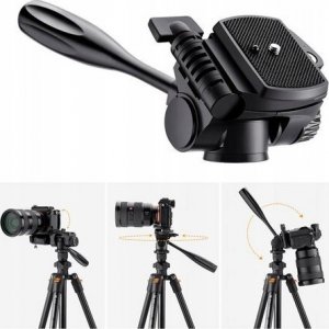 Statyw Kf Statyw do Aparatu + Głowica Video Panorama K&F / KF09.115 / K234A0 6