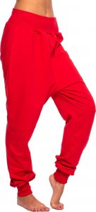 RENNWEAR PUMPY Dresowe spodnie z obniżonym krokiem czerwony 164-168 cm / S-M 1