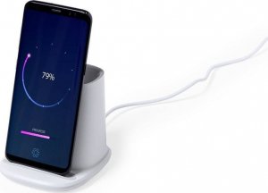 Ładowarka Upominkarnia Ładowarka bezprzewodowa 5W, hub USB 2.0, pojemnik na przybory do pisania, stojak na telefon 1