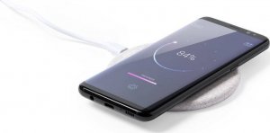 Ładowarka Upominkarnia Ładowarka bezprzewodowa 10W ze słomy pszenicznej 2