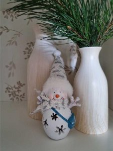 Dekoracja świąteczna Upominkarnia bałwan 3