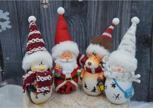 Dekoracja świąteczna Upominkarnia bałwan 4