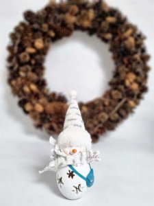 Dekoracja świąteczna Upominkarnia bałwan 5