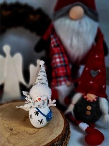 Dekoracja świąteczna Upominkarnia bałwan 9