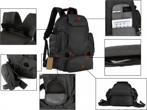 Plecak turystyczny Special Replicas 1034 35 l Czarny 3